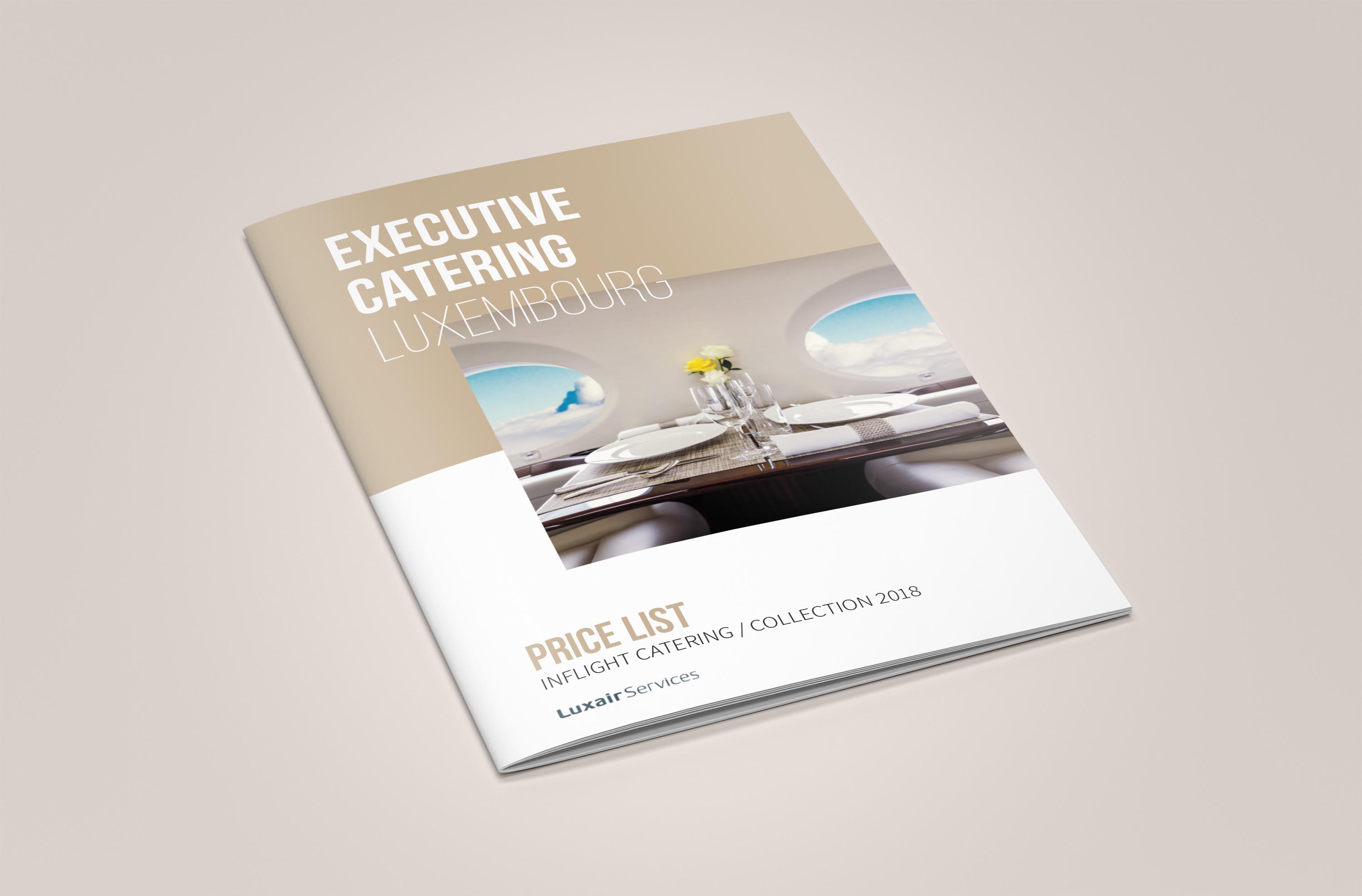 Johann Moscardo brochure luxair Infographiste